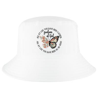 All My Life You Have Been Faithful Butterfly Christian Cool Comfort Performance Bucket Hat