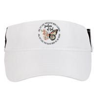 All My Life You Have Been Faithful Butterfly Christian Adult Drive Performance Visor
