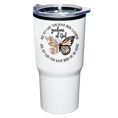 All My Life You Have Been Faithful Butterfly Christian Tumbler