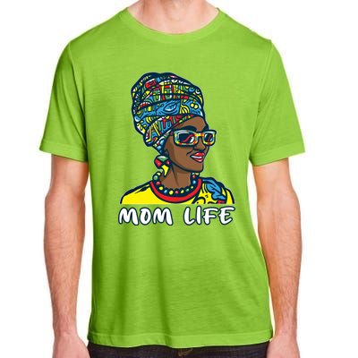 Autism Mom Life Bandana Mother’s Day Afro American Black Mom Gift Adult ChromaSoft Performance T-Shirt