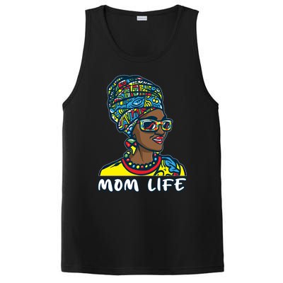 Autism Mom Life Bandana Mother’s Day Afro American Black Mom Gift PosiCharge Competitor Tank