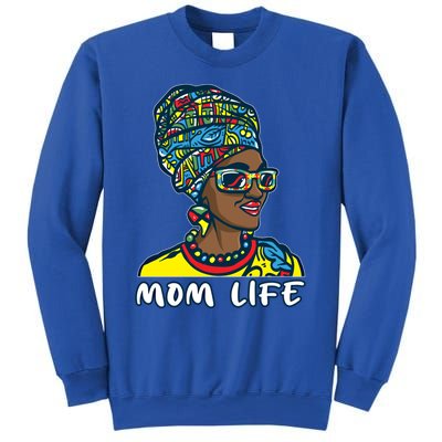 Autism Mom Life Bandana Mother’s Day Afro American Black Mom Gift Sweatshirt