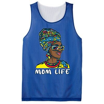 Autism Mom Life Bandana Mother’s Day Afro American Black Mom Gift Mesh Reversible Basketball Jersey Tank