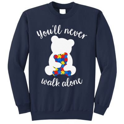 Autism Mom Love Women Autism Awareness Mom Cute Gift Sweatshirt