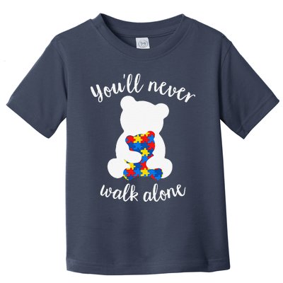 Autism Mom Love Women Autism Awareness Mom Cute Gift Toddler T-Shirt