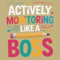 Actively Monitoring Like A Boss Mousepad