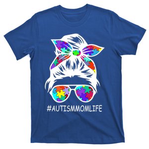 Autism Mom Life Autism Awareness Awesome Support Funny Gift T-Shirt