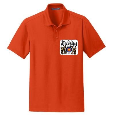 Archery Mom Leopard Shirts Archery Mama Dry Zone Grid Polo