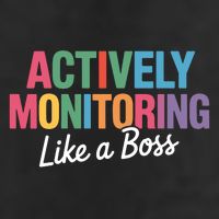 Actively Monitoring Like A Boss State Testing Cool Comfort Performance Bucket Hat