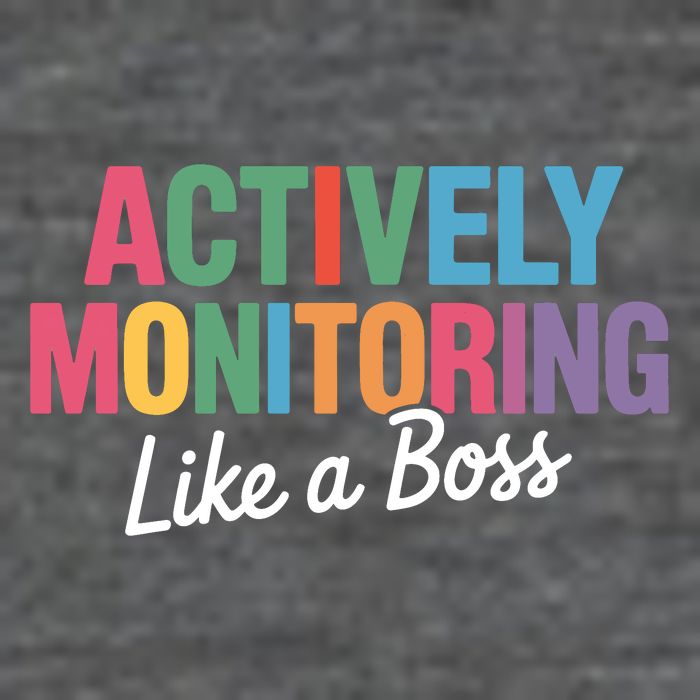Actively Monitoring Like A Boss State Testing T-Shirt