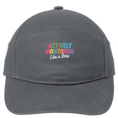 Actively Monitoring Like A Boss State Testing 7-Panel Snapback Hat