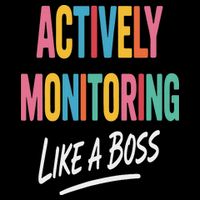 Actively Monitoring Like A Boss Funny State Testing Teacher 16 in Basic Backpack