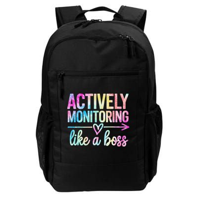 Actively Monitoring Like A Boss State Testing Day Teacher Backpack