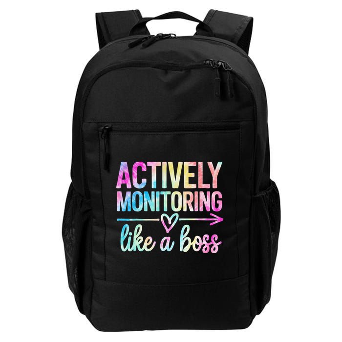 Actively Monitoring Like A Boss State Testing Day Teacher Backpack