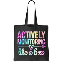 Actively Monitoring Like A Boss State Testing Day Teacher Bag