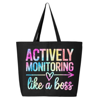 Actively Monitoring Like A Boss State Testing Day Teacher 25L Jumbo Tote