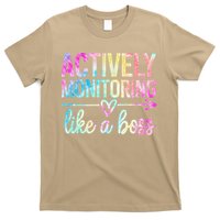 Actively Monitoring Like A Boss State Testing Day Teacher T-Shirt