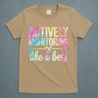 Actively Monitoring Like A Boss State Testing Day Teacher T-Shirt
