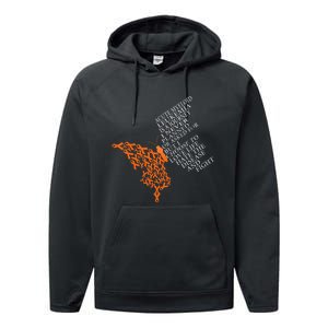 Acute Myeloid Leukemia Warrior Performance Fleece Hoodie