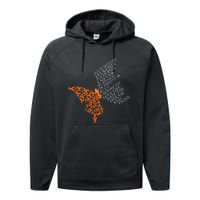 Acute Myeloid Leukemia Warrior Performance Fleece Hoodie