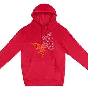 Acute Myeloid Leukemia Warrior Premium Pullover Hoodie