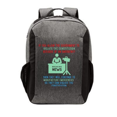 Anti Mandate Medical Freedom Anti Biden Vector Backpack