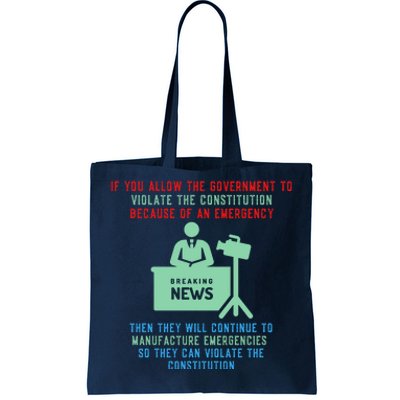 Anti Mandate Medical Freedom Anti Biden Tote Bag