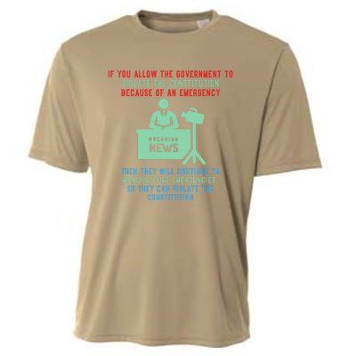 Anti Mandate Medical Freedom Anti Biden Cooling Performance Crew T-Shirt