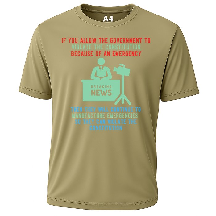 Anti Mandate Medical Freedom Anti Biden Cooling Performance Crew T-Shirt