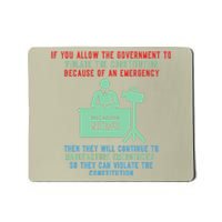 Anti Mandate Medical Freedom Anti Biden Mousepad