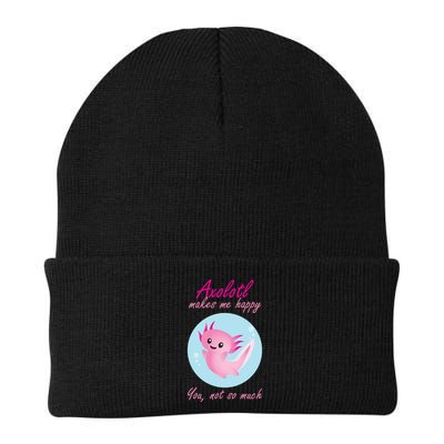 Axolotl Makes Me Happy You, Not So Much Beanie