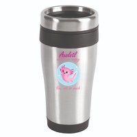Axolotl Makes Me Happy You, Not So Much 16oz Travel Tumbler