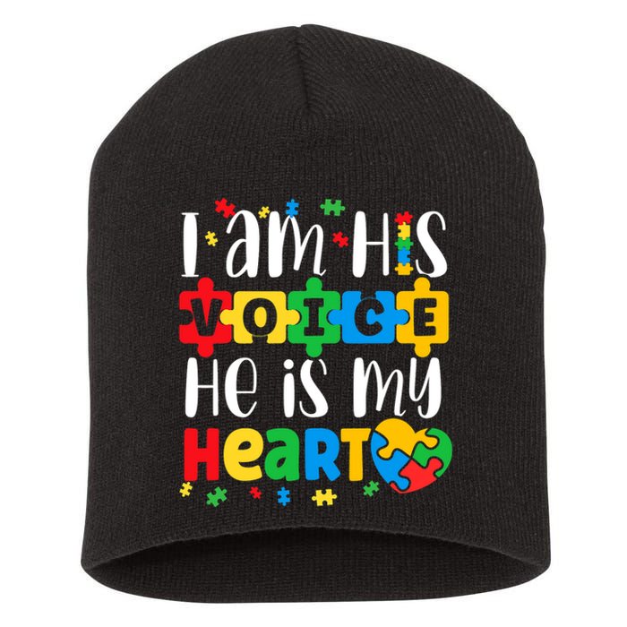 Autism Mom Mama Autistic Autism Awareness Month Short Acrylic Beanie