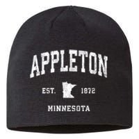 Appleton Minnesota Mn Vintage Athletic Sustainable Beanie