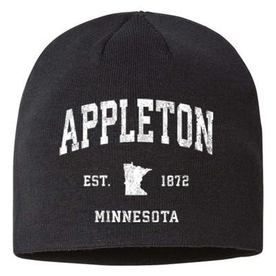 Appleton Minnesota Mn Vintage Athletic Sustainable Beanie