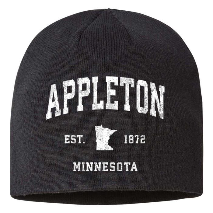 Appleton Minnesota Mn Vintage Athletic Sustainable Beanie