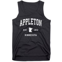 Appleton Minnesota Mn Vintage Athletic Tank Top