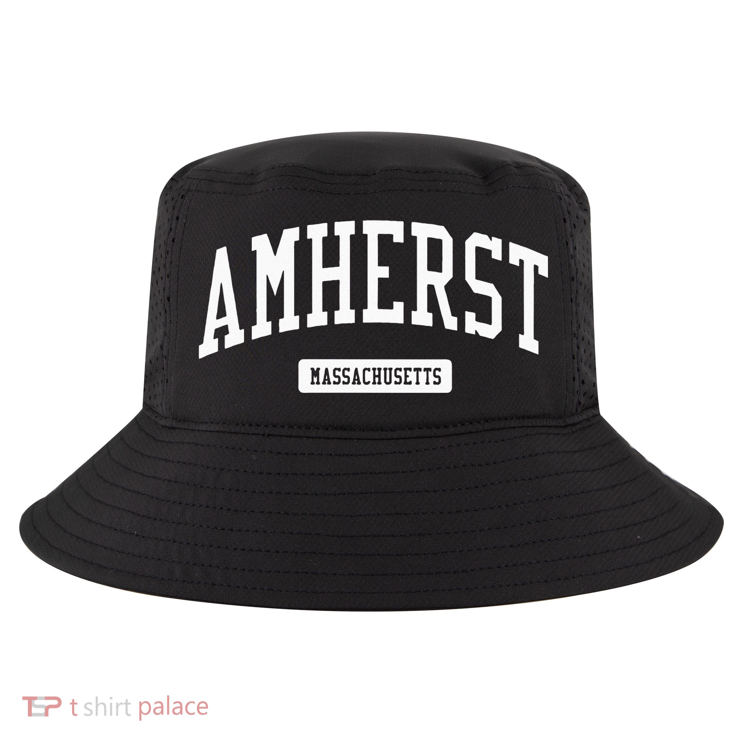 Amherst Massachusetts MA College University Sports Cool Comfort Performance Bucket Hat