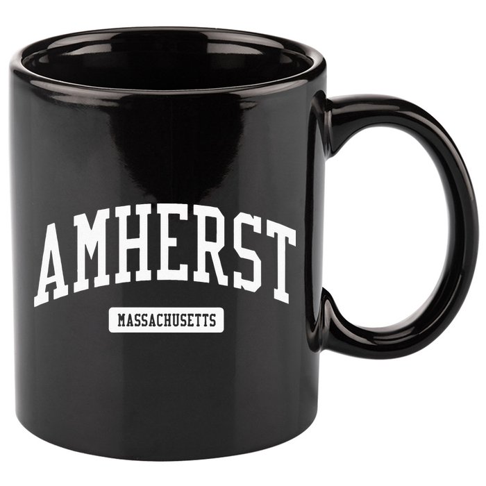 Amherst Massachusetts MA College University Sports 11oz C Handle Ceramic Mug