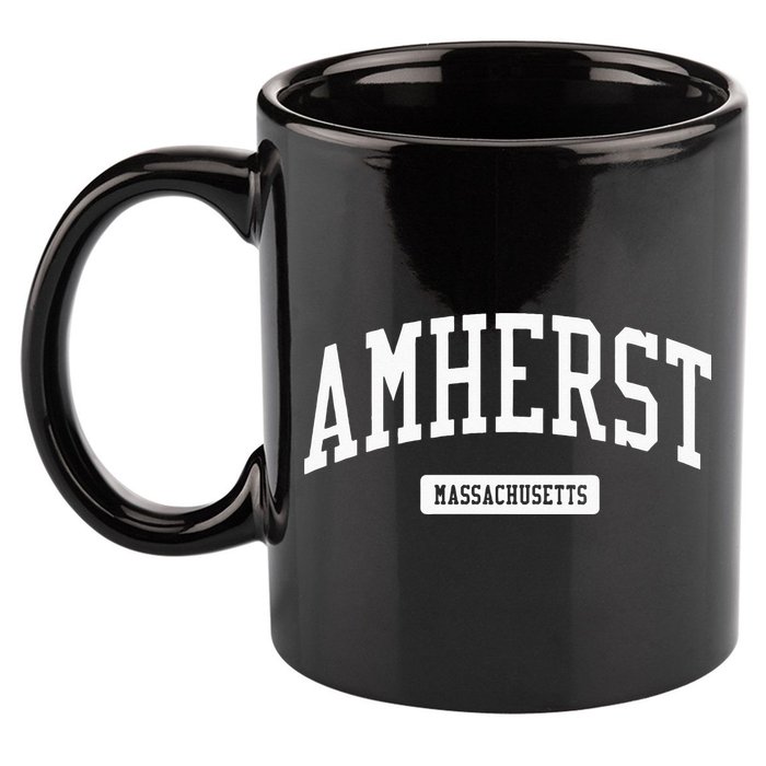 Amherst Massachusetts MA College University Sports 11oz C Handle Ceramic Mug