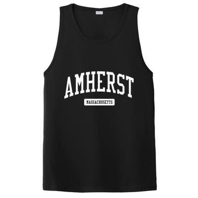 Amherst Massachusetts MA College University Sports PosiCharge Competitor Tank