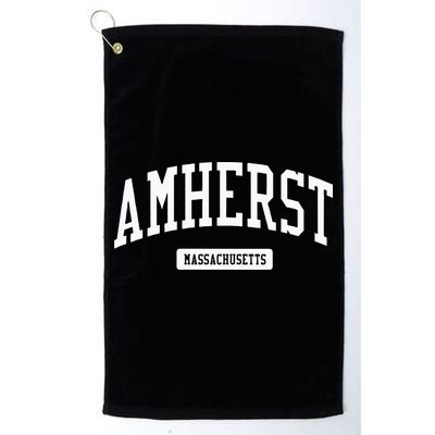 Amherst Massachusetts MA College University Sports Golf Towel