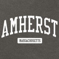 Amherst Massachusetts MA College University Sports Cotton Canvas Backpack