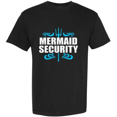 Awesome Mermaid Mermaid Security Swimmer Swimming Garment-Dyed Heavyweight T-Shirt