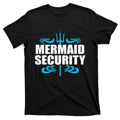 Awesome Mermaid Mermaid Security Swimmer Swimming T-Shirt