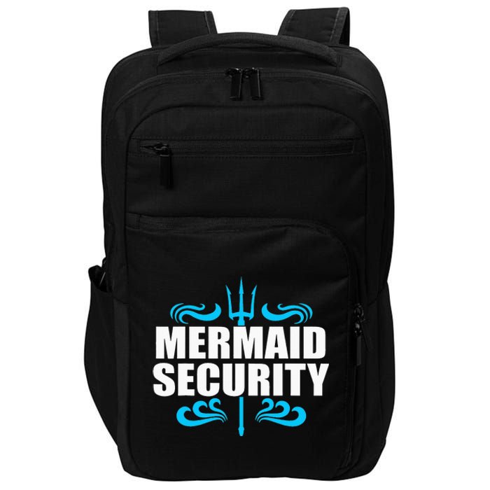 Awesome Mermaid Mermaid Security Swimmer Swimming Impact Tech Backpack