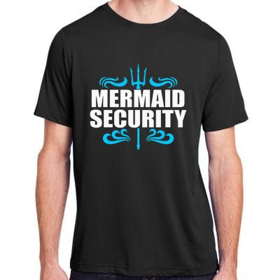 Awesome Mermaid Mermaid Security Swimmer Swimming Adult ChromaSoft Performance T-Shirt