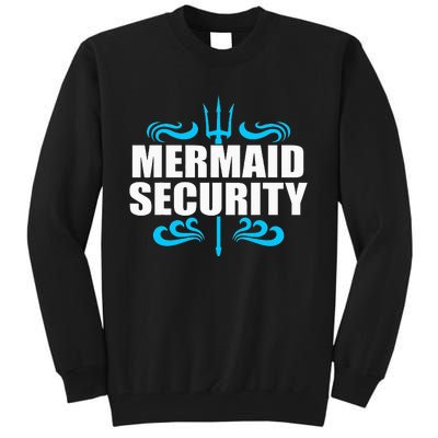 Awesome Mermaid Mermaid Security Swimmer Swimming Tall Sweatshirt