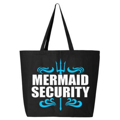 Awesome Mermaid Mermaid Security Swimmer Swimming 25L Jumbo Tote