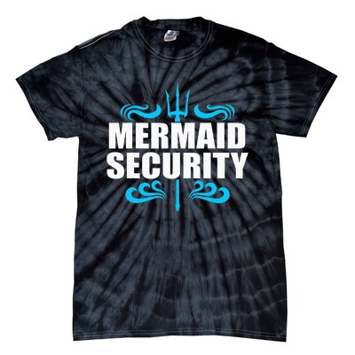 Awesome Mermaid Mermaid Security Swimmer Swimming Tie-Dye T-Shirt